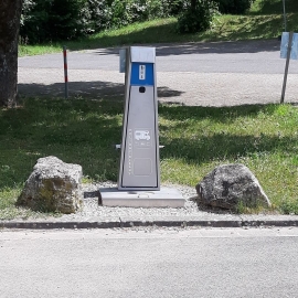 Camper service station